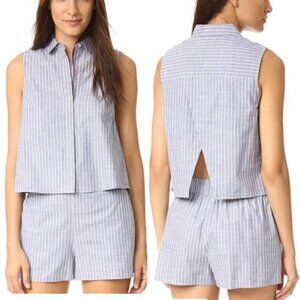 Club Monaco | Hensley Striped Romper